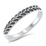 Stamped Leaf Band