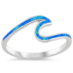 Blue Opal Wave