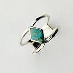 Turquoise Diamond Ring