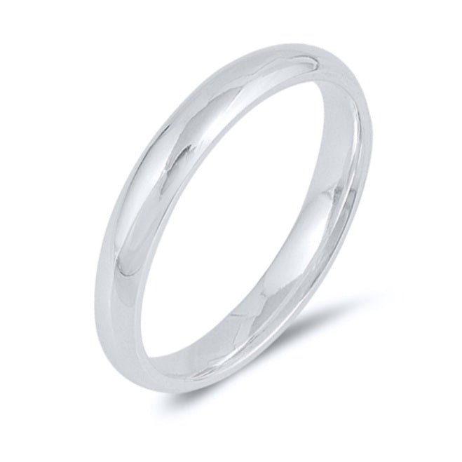 3MM Sterling Silver Band